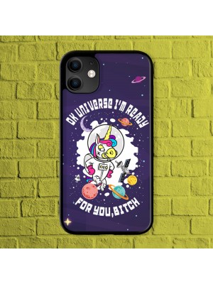 КАЛЪФ ЗА ТЕЛЕФОН IPHONE 13 PRO - OK UNIVERSE I'M READY FOR YOU BITCH II